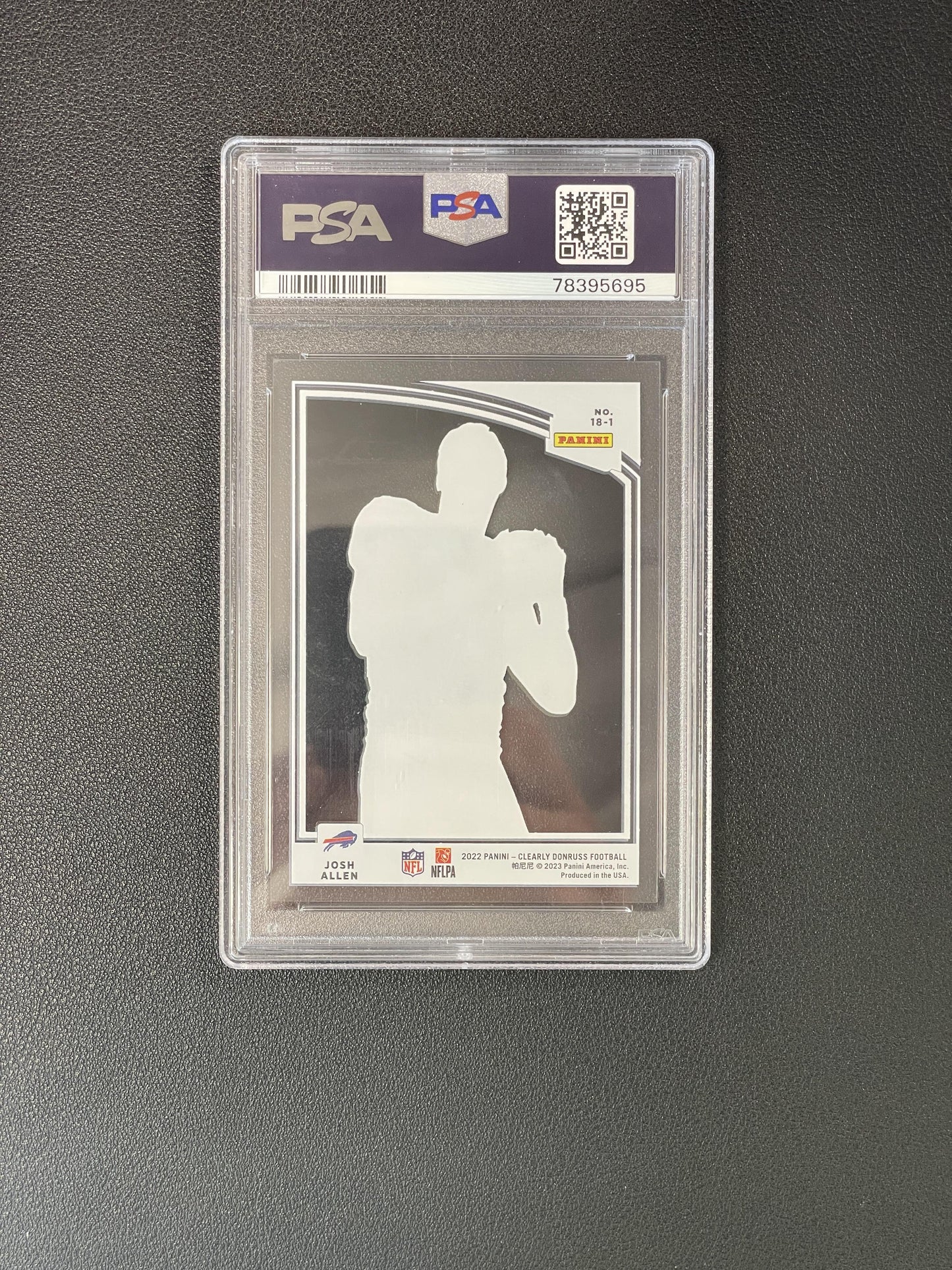 2018 Donruss #304 Josh Allen Season Stat Line PSA 9 #/99