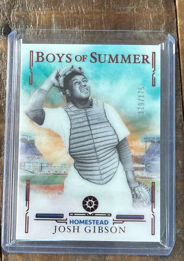 2025 Panini Boys of Summer - Red #2 Josh Gibson