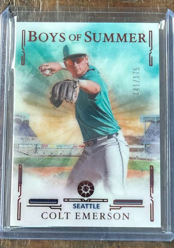 2025 Panini Boys of Summer - Red #14 Colt Emerson