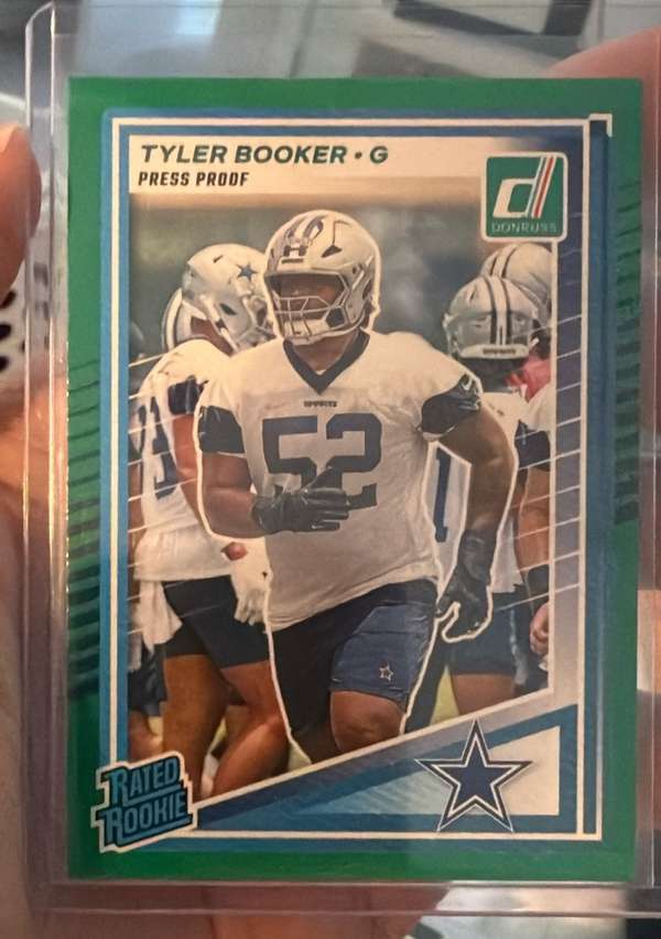 2025 Donruss - Press Proofs Green #354 Tyler Booker